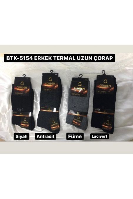 BTK-5154 ERKEK TERMAL UZUN ÇORAP